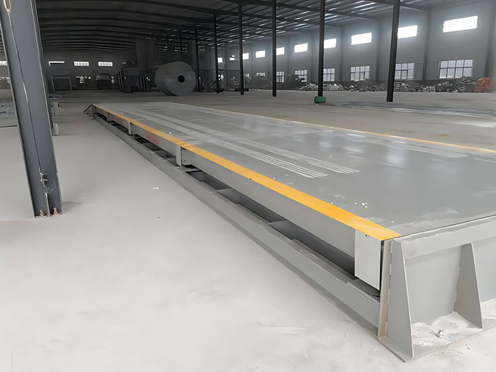 大型地磅定制现场