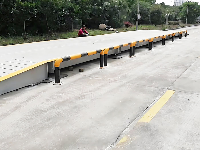 无基坑钢斜坡地磅